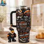 Harley-Davidson Live To Ride Harley Legend Open Road Ready Tumbler with Handle