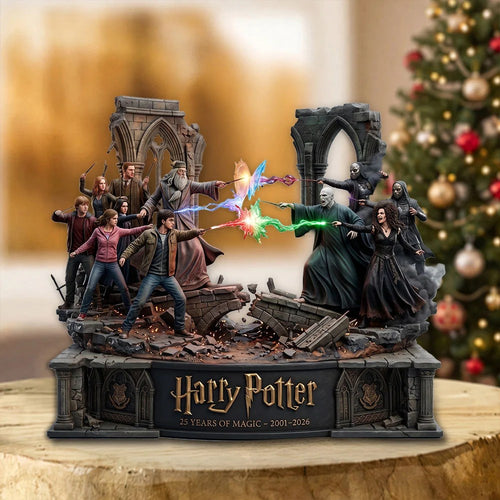 Harry Potter 25th Anniversary Custom Shape Acrylic Plaque – TMTHU10236