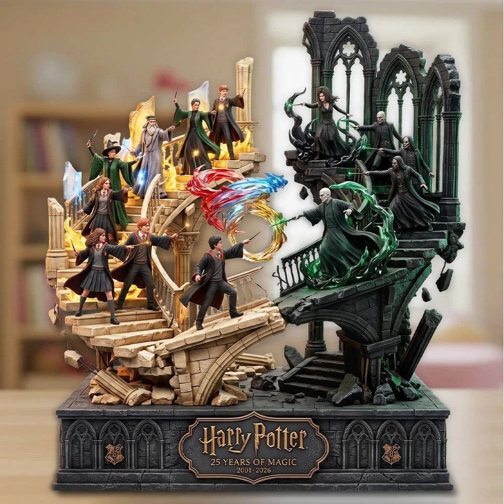 Harry Potter 25th Anniversary Custom Shape Acrylic Plaque – TMTHU10237