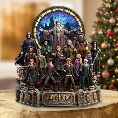 Harry Potter 25th Anniversary Custom Shape Acrylic Plaque – TMTHU10268