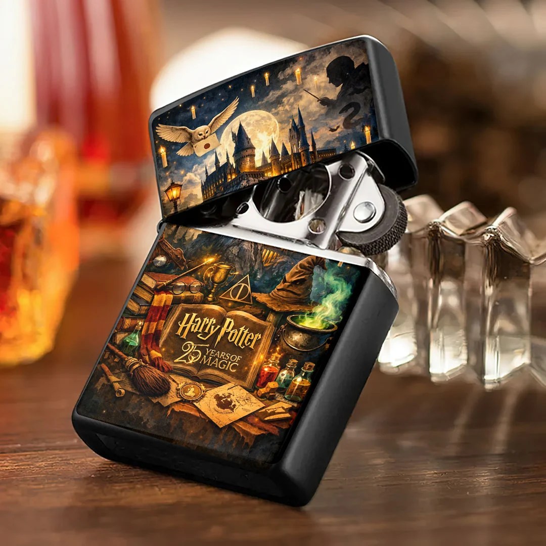 Harry Potter 25th Anniversary Zippo Lighter Case (No Insert) – MAITM15500