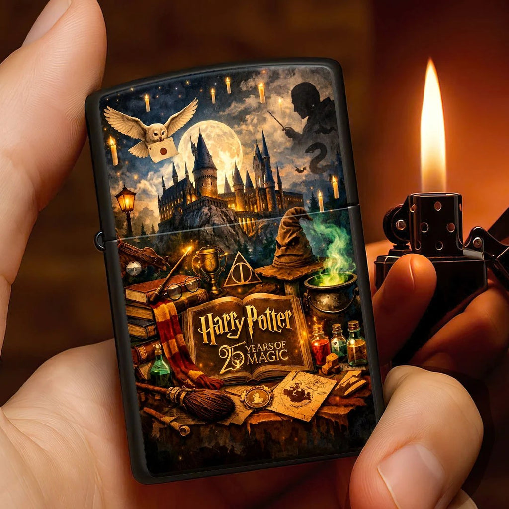 Harry Potter 25th Anniversary Zippo Lighter Case (No Insert) – MAITM15500