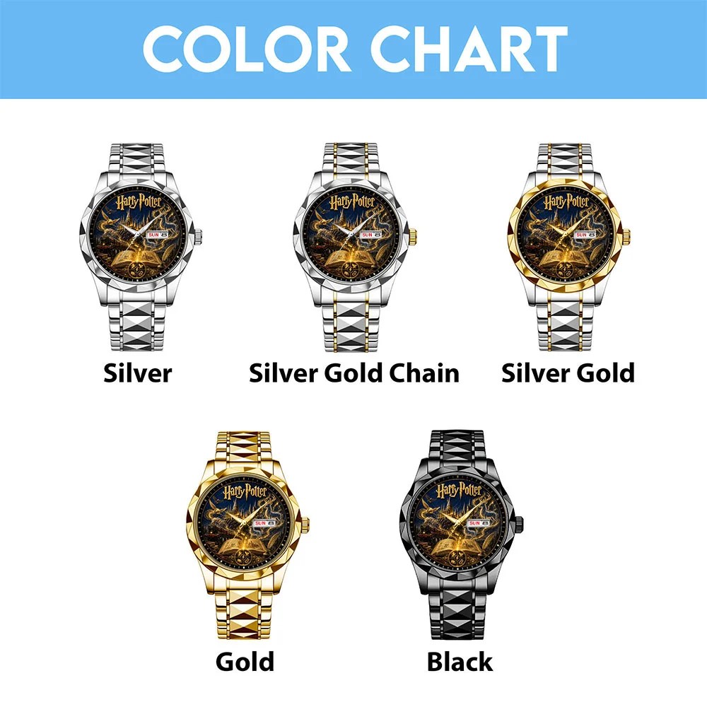 Harry Potter Alloy Luxury Quartz Watch – MAITM15494