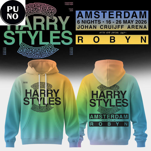 Harry Styles 2026 Together Together Amsterdam Tour Hoodie Shirt