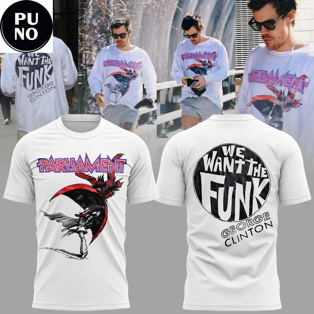 Harry Styles Parliament 2026 We Want The Funk Hoodie Shirt