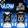Hartford Wolf Pack Glow Night 2026 Personalized Hockey Jersey