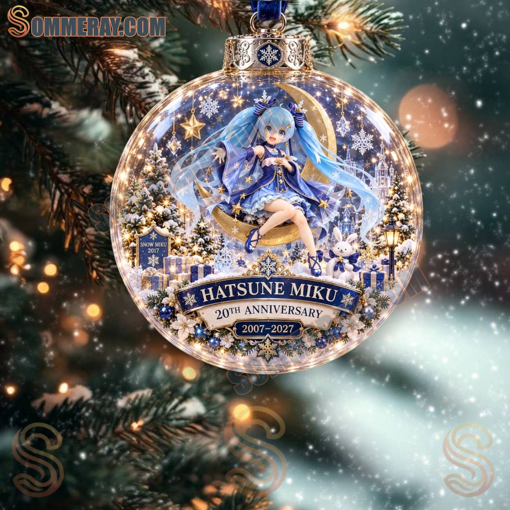 Hatsune Miku 20th Anniversary Christmas Ornament
