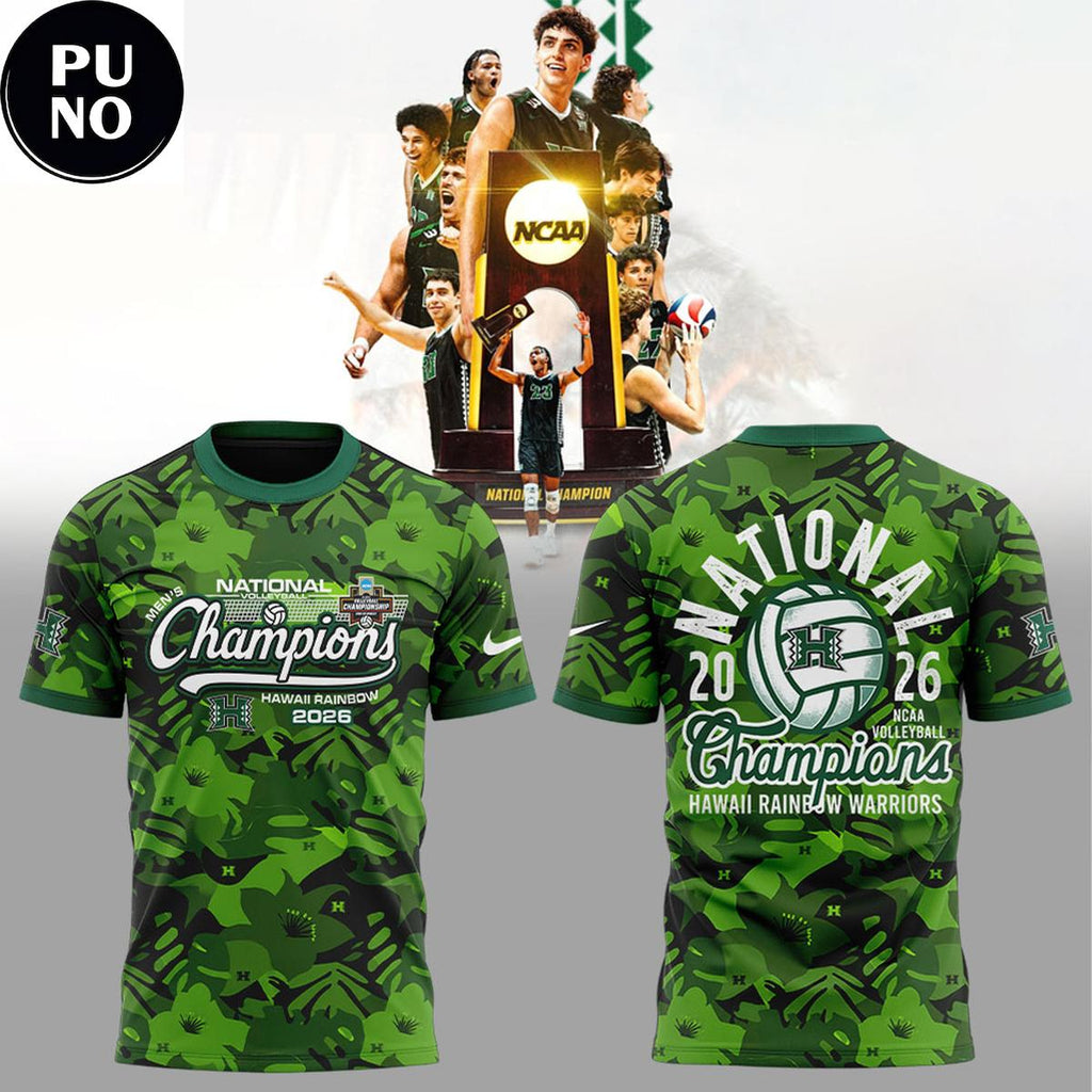 Hawaii Rainbow Warriors 2026 NCAA National Champions Hoodie T-Shirt