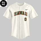 Hawaii Rainbow Warriors 2026 New Personalized Baseball Jersey