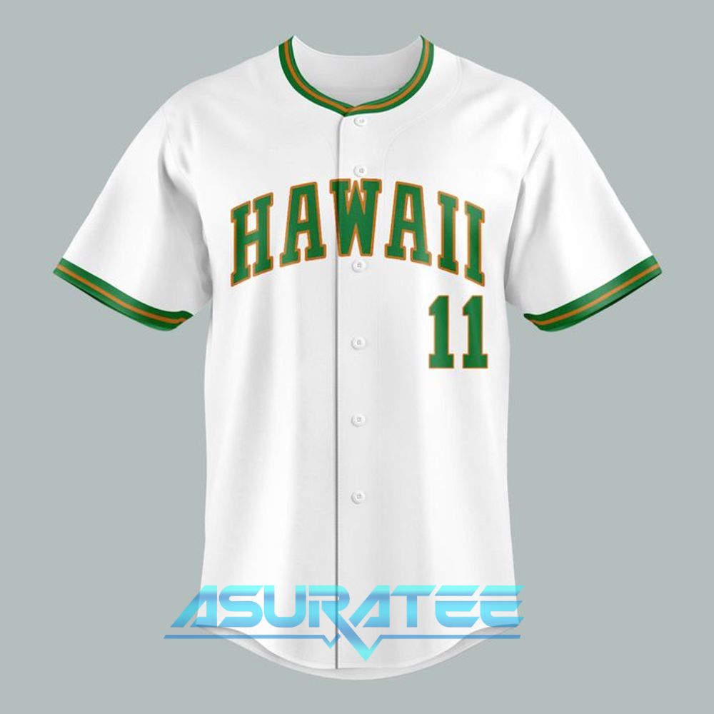 Hawaii Rainbow Warriors Baseball 2026 Honor Coach Les Murakami Jersey