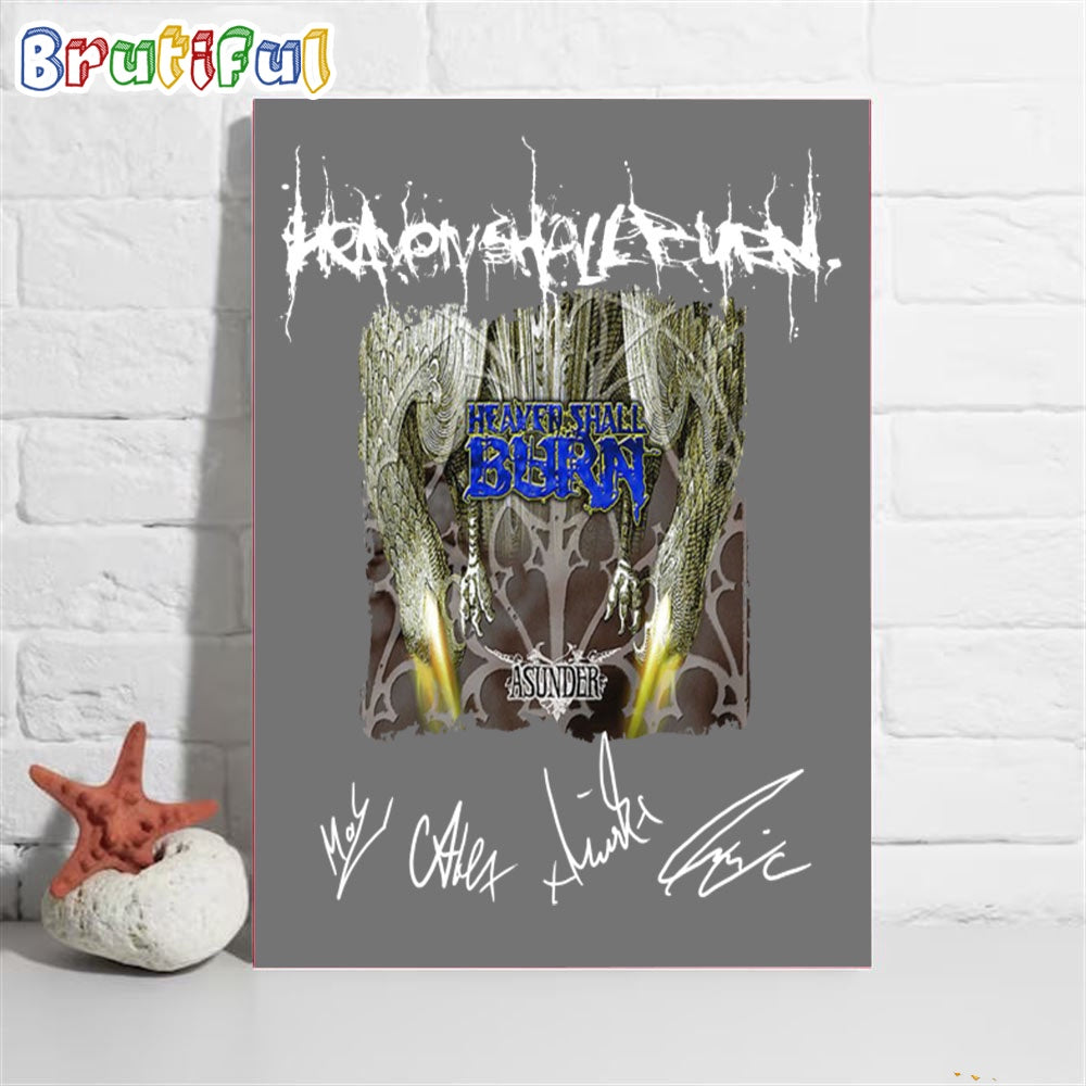 Heaven Shall Burn Asunder Art Wall Decor Poster Canvas