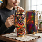 Heavy Metal Black Sabbath 40oz Tumbler With Handle