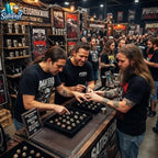 Heavy Metal Skull Championship Ring - Collector Gift for Rock Music Fans