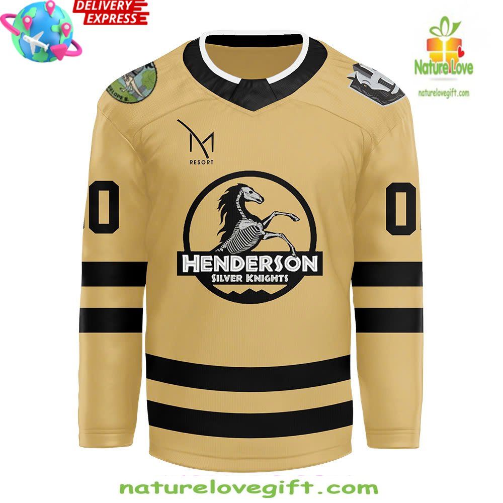 Henderson Silver Knights Jersey Jurassic Knight Special Edition