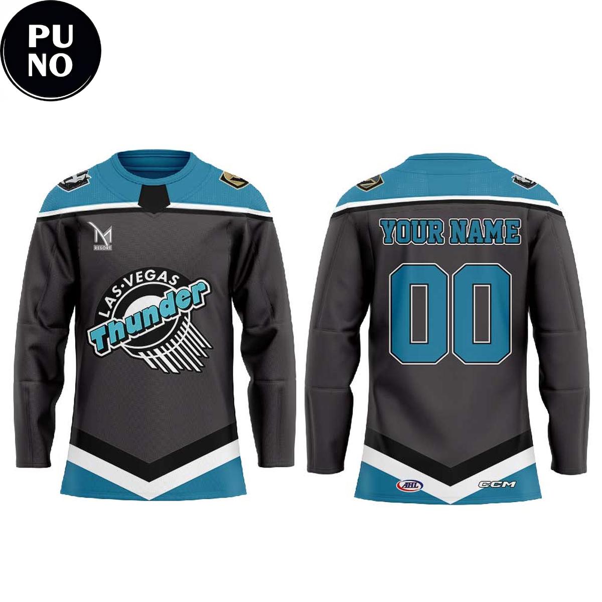 Henderson Silver Knights Thunder Fresh Out Of The Box 2026 Personalized Hockey Jersey