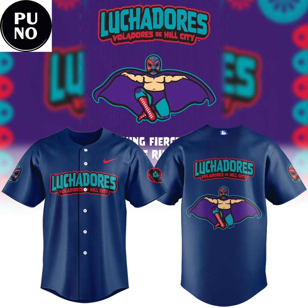 Hill City Howlers Luchadores Voladores de Hill City 2026 Baseball Jersey