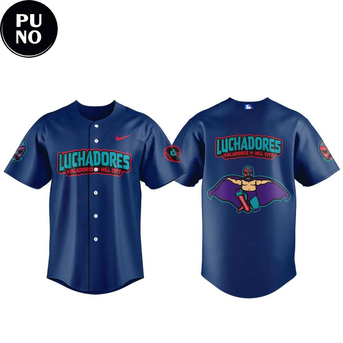 Hill City Howlers Luchadores Voladores de Hill City 2026 Baseball Jersey