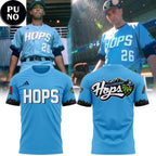 Hillsboro Hops Sky Blue 2026 Hoodie T-Shirt