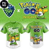 Hillsboro Hops x Pokemon GO Night 2026 Baseball Jersey