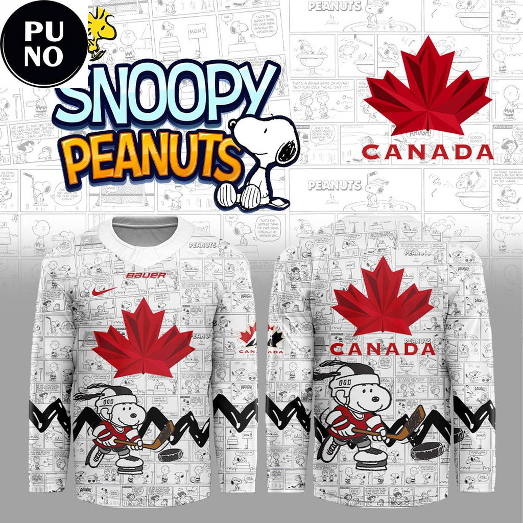 Hockey Canada x Snoopy And Peanuts Night 2026 Hockey Jersey