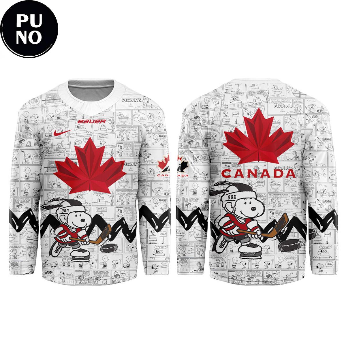 Hockey Canada x Snoopy And Peanuts Night 2026 Hockey Jersey