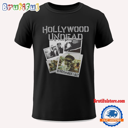 Hollywood Undead Everywhere I Go 2024 T Shirt