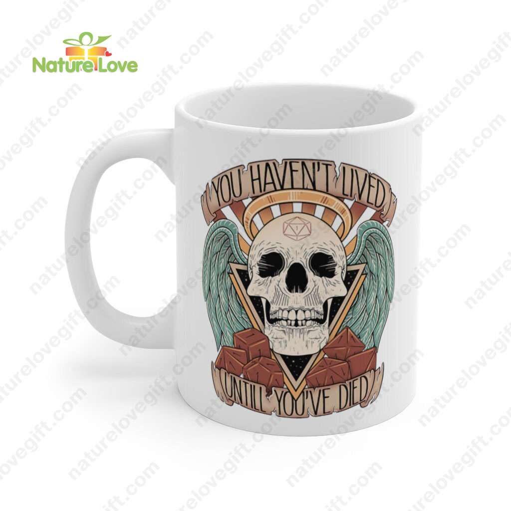Honor the Dead Characters Mug DnD Dungeons and Dragons Gift