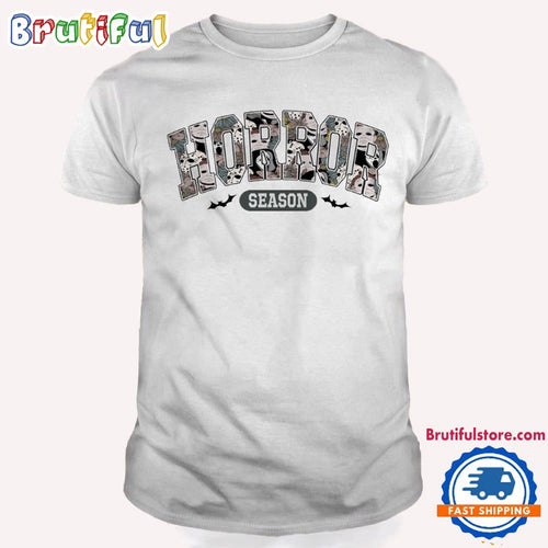 Horror Characters Spooky Season T Shirt