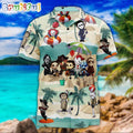 Horror Movie Icons Enjoying Summer Hawaiian Shirt