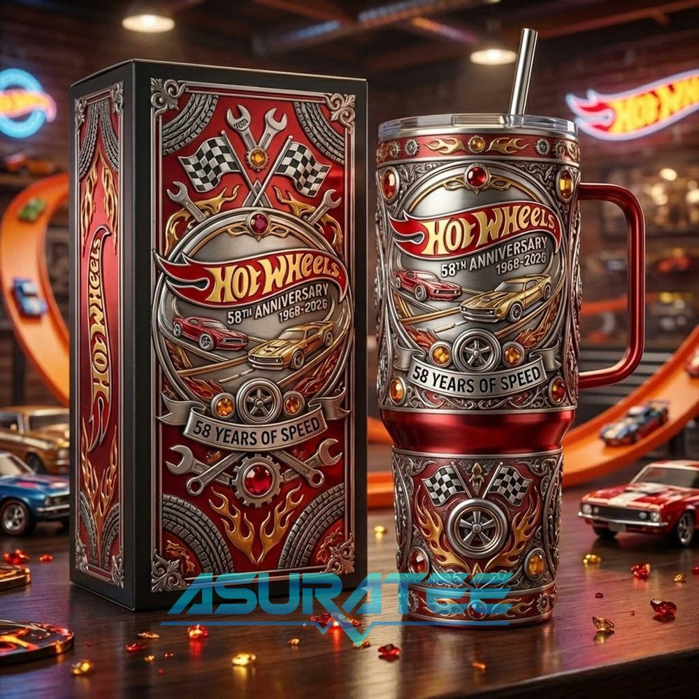 Hot Wheels 58th Anniversary 2026 Limited Edition YETI Tumbler