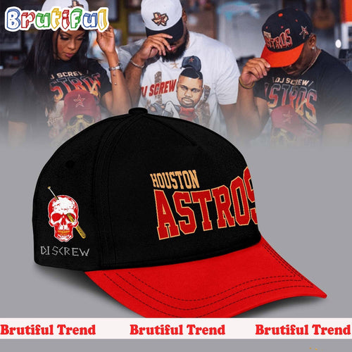 Houston Astros Baseball Debut New Dj Screw Merch 2024 Cap