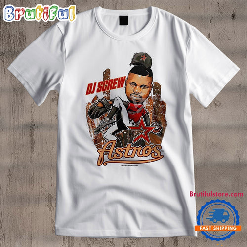 Houston Astros Baseball Debut New Dj Screw Merch 2024 T Shirt