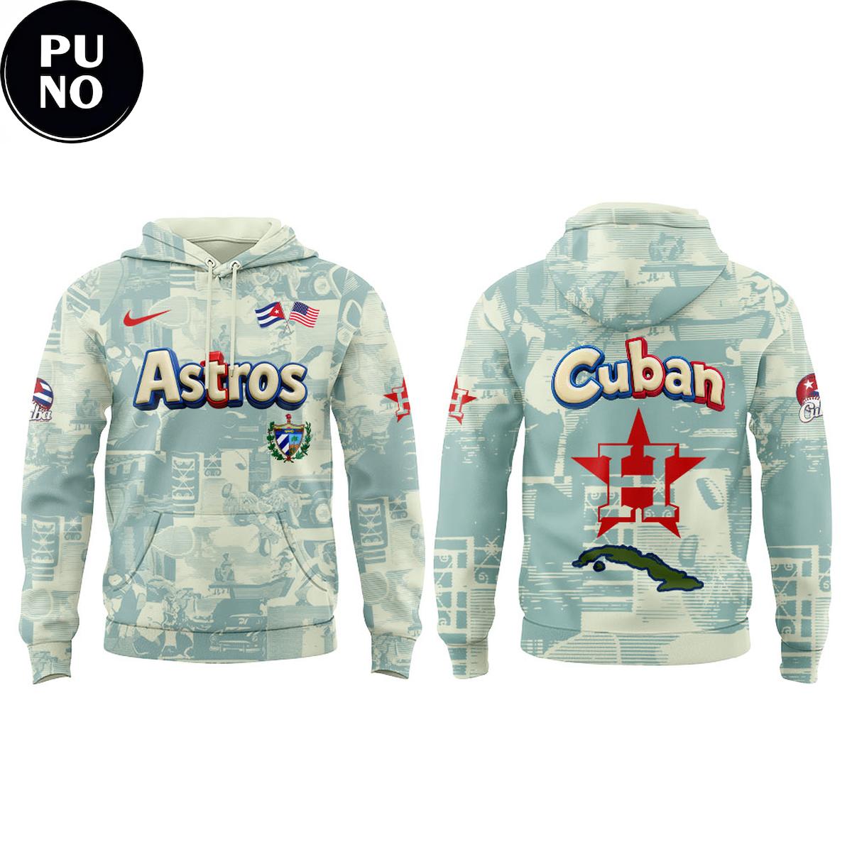 Houston Astros Celebration Cuban Heritage 2026 Hoodie