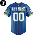 Houston Astros Pride Night 2026 Personalized Baseball Jersey
