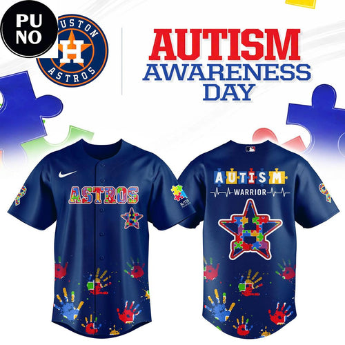 Houston Astros x Autism Awareness Day 2026 Baseball Jersey