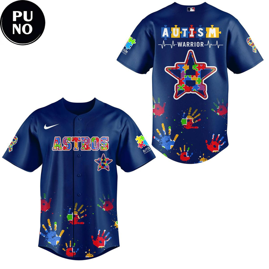 Houston Astros x Autism Awareness Day 2026 Baseball Jersey