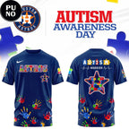 Houston Astros x Autism Awareness Day 2026 Hoodie T-Shirt