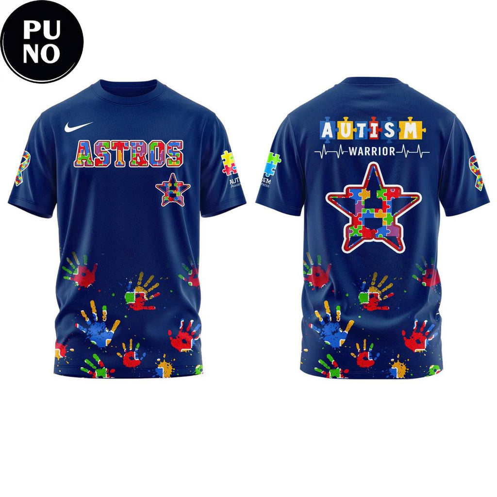 Houston Astros x Autism Awareness Day 2026 Hoodie T-Shirt