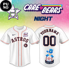 Houston Astros x Care Bears NIght 2026 Personalized Baseball Jersey