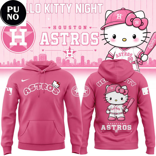 Houston Astros x Hello Kitty Night 2026 Hoodie T-Shirt