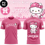 Houston Astros x Hello Kitty Night 2026 Hoodie T-Shirt