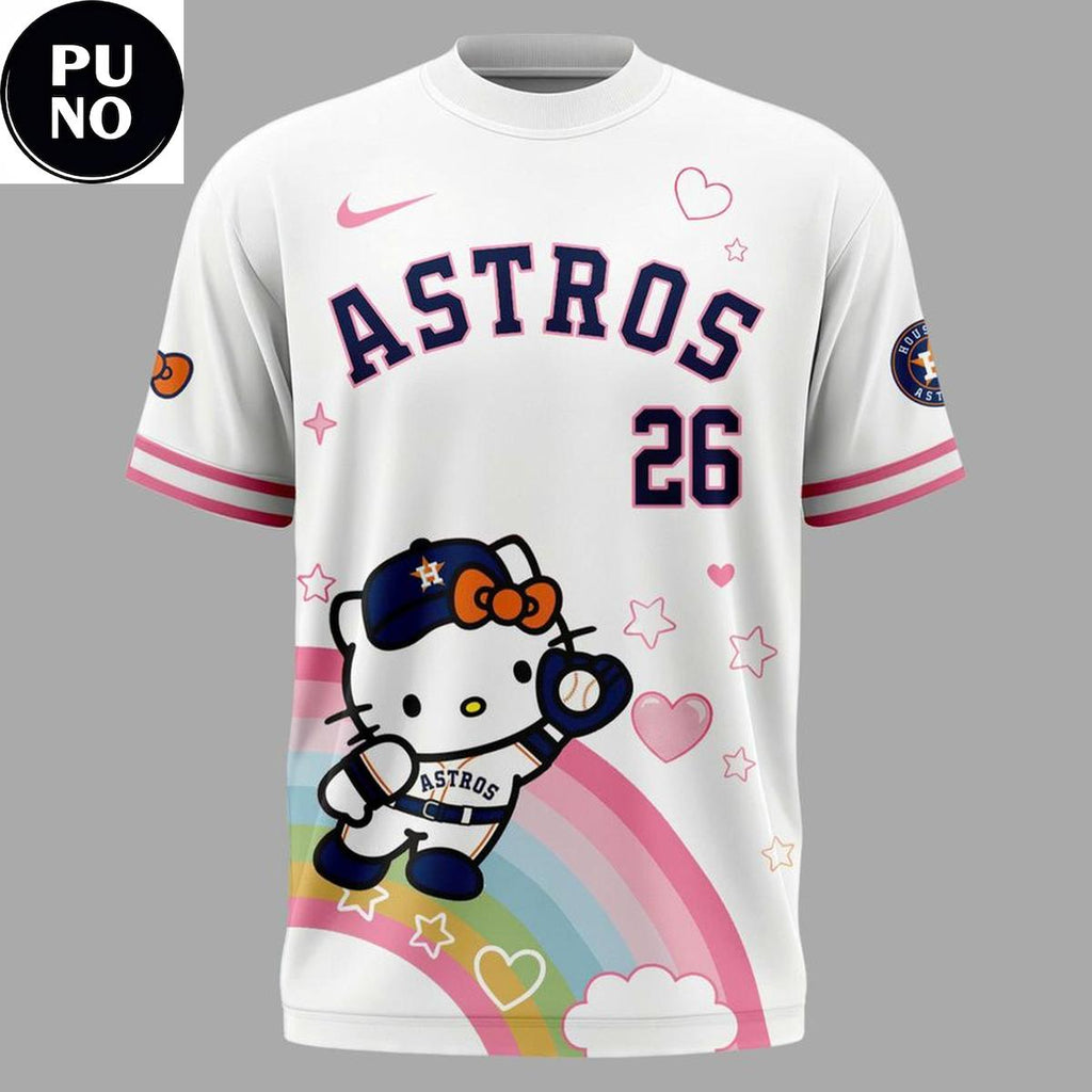 Houston Astros x Hello Kitty Night 2026 T-Shirt