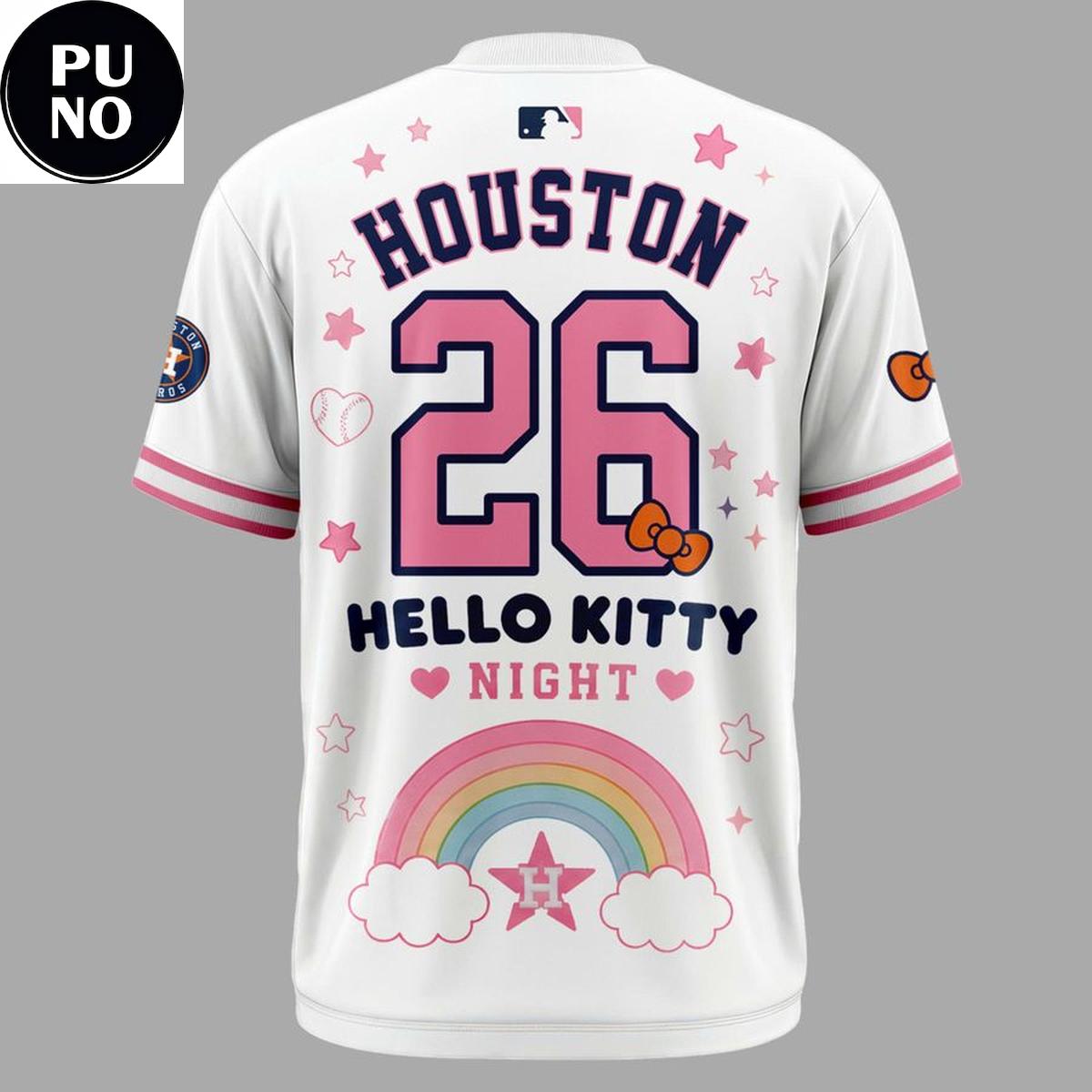 Houston Astros x Hello Kitty Night 2026 T-Shirt
