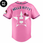 Houston Astros x Hello Kitty Pink Day 2026 Baseball Jersey