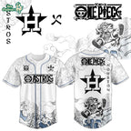 Houston Astros x One Piece Jersey 2026 Luffy Gear 5