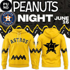Houston Astros x Peanuts Night 2026 Hoodie T-Shirt