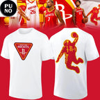 Houston Rockets Clutch City 2026 Rebrand T-Shirt