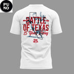 Houston Texans 2026 Battle of Texas 25 Years Strong T-Shirt