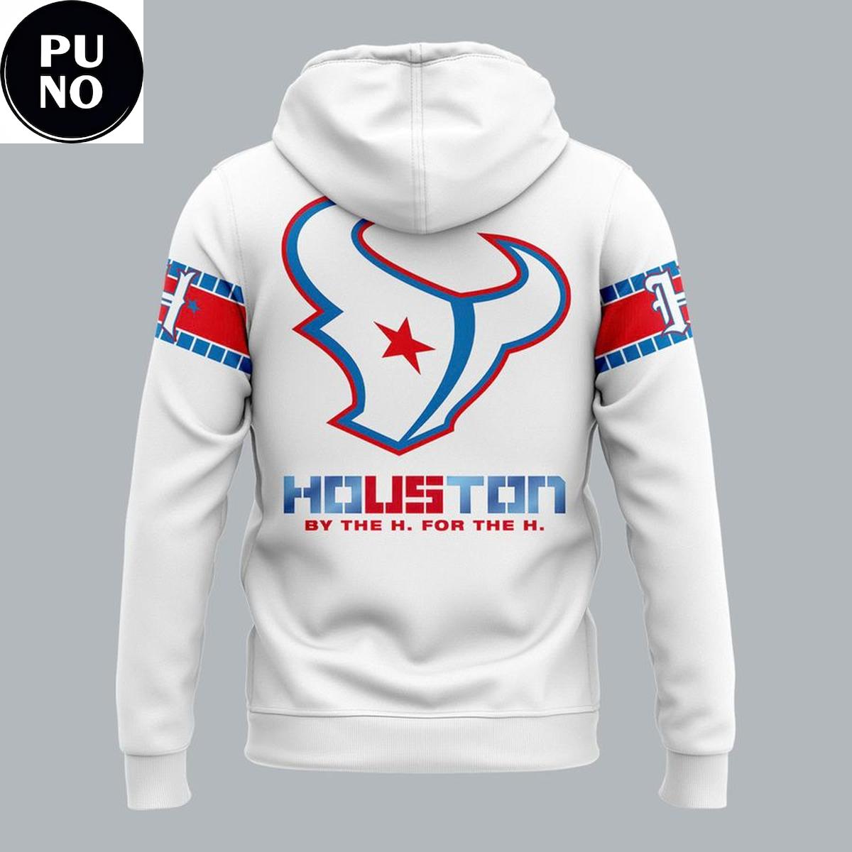 Houston Texans 2026 By the H. For the H. Rivalry Hoodie T-Shirt