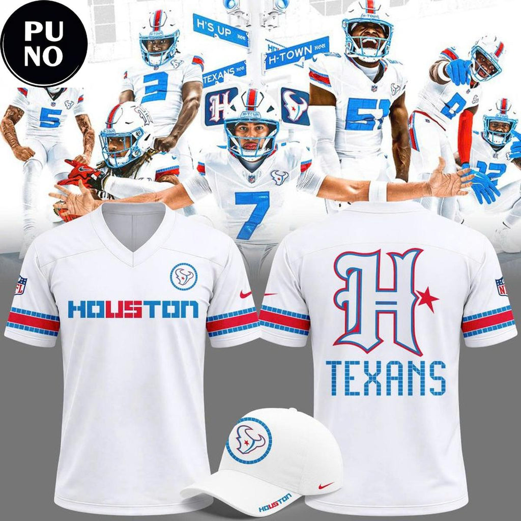 Houston Texans 2026 Our city. Our colors. Our uniform. Football Jersey